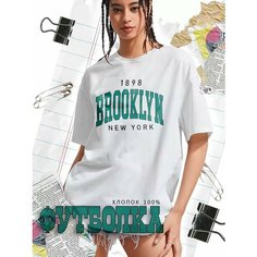 Футболка Print Must Go On, размер S, белый