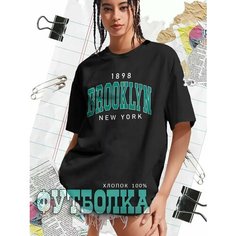 Футболка Print Must Go On, размер XS, черный