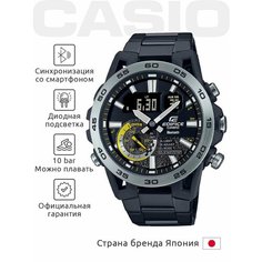Наручные часы CASIO Edifice, черный/серебряный