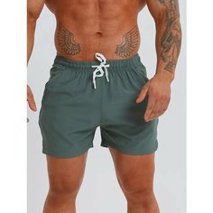 Шорты спортивные ROKSPORT, размер M, зелeный