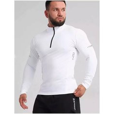 Лонгслив спортивный ROKSPORT, размер M, , белый