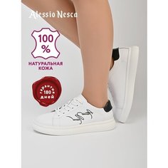 Полуботинки Alessio Nesca, размер 36, белый