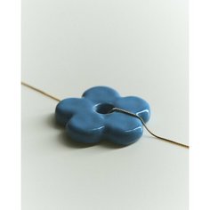 Колье ZOTOV A & Y JEWELLERY, керамика, синий