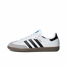 Кроссовки adidas Samba, полнота D, размер 37 1/3 EU/ 5US, белый