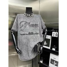 Футболка, размер ONE SIZE, серый Avershop