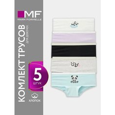 Трусы MARK FORMELLE для девочек, 5 шт., размер 134/140, голубой