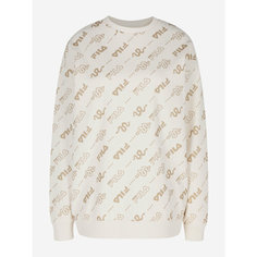 Свитшот Fila Womens holiday jumper, размер 46/48, , белый