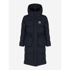 Пуховик Fila Sport Style Girls Faux Down Coat, размер 164/170, темно-синий