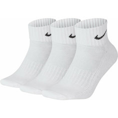 Носки NIKE CUSHION 3 PAIR SOCKS, комплект, 3 пары, размер S INT, белый