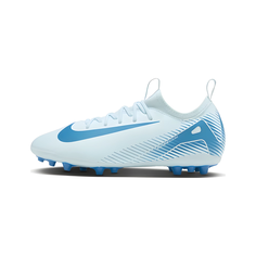 Бутсы NIKE Jr Zoom Vapor 16 Academy AG, размер 3 Y, голубой