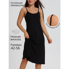Сорочка Nik Nika, размер 54, черный, Черный