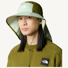 Шляпа The North Face для мужчин, размер 56/58, зелeный