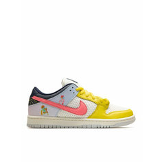 Кроссовки NIKE SB Dunk Low, размер 13 US, серебристый