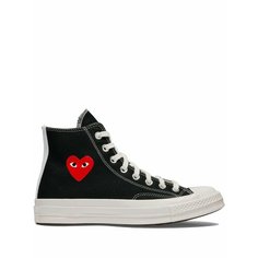 Кеды Converse x Comme des Garcons Play Chuck 70, размер 5 US, черный