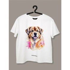 Футболка MONO MOOD, размер XXXL, белый
