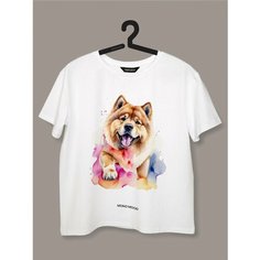 Футболка MONO MOOD, размер XXXL, белый