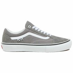 Кроссовки VANS, размер 8 US, серый, белый