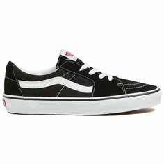 Кроссовки VANS, размер 9.5 US, белый, черный