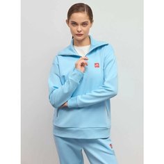 Толстовка JUST CLOTHES, размер M, , голубой