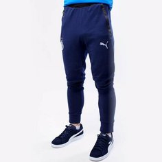 Брюки спортивные PUMA, размер 2XL, темно-синий