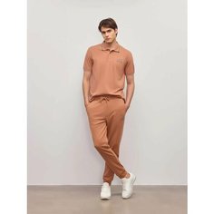 Брюки спортивные JUST CLOTHES, размер L, коричневый