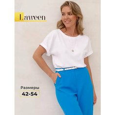 Блуза Laween Весна-Лето 2024, размер 52-170, белый