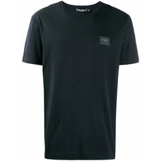 Футболка DOLCE & GABBANA, размер 54 IT, черный