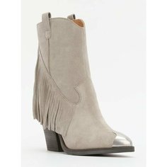 Полусапоги TENDANCE, размер 36, серо-бежевый