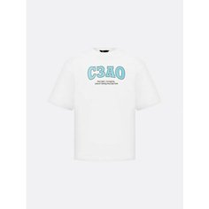 Футболка KChTZ, размер L-XL, белый