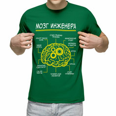 Футболка Us Basic, размер XL, зелёный