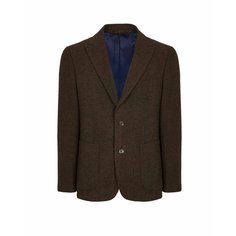 Пиджак Camicissima, размер 48, коричневый