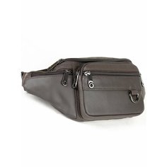 Сумка поясная , коричневый Нет бренда