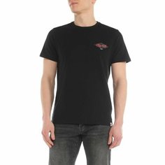 Футболка Lee Cooper, размер M, черный, Black