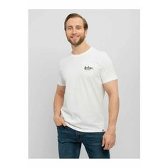 Футболка Lee Cooper, размер S, Белый/White