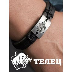 Браслет JEWELLMAN, 1 шт., черный