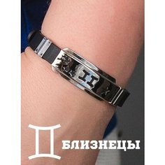 Браслет JEWELLMAN, 1 шт., черный