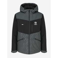 Куртка Volkl Mens Padded Jacket, размер 44/46, серый/черный