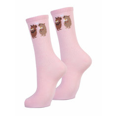 Носки Kawaii Factory, 100 den, размер 35-39, розовый