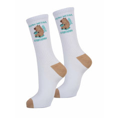 Носки Kawaii Factory, 100 den, размер 40-45, белый