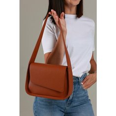 Сумка багет NSbags, светло-коричневый