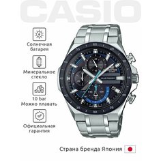 Наручные часы CASIO Edifice, черный/серебряный