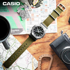 Наручные часы CASIO G-Shock, grey/green
