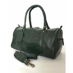 Сумка дорожная Black Buffalo, 30 л, 25х25х50 см, ручная кладь, зеленая