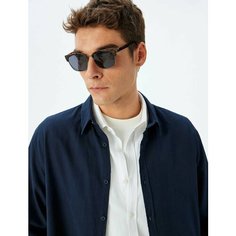 Рубашка KOTON, размер M, cиний