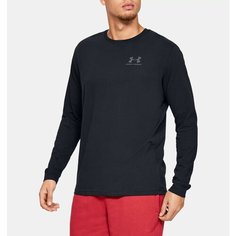 Лонгслив спортивный Under Armour SPORTSTYLE LEFT CHEST, размер XXL, , black