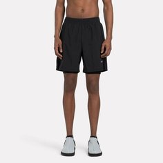 Шорты спортивные Reebok Running 2 in 1, размер L, черный