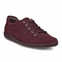 Кеды ECCO SOFT 2.0, полнота F, размер 37, бордовый