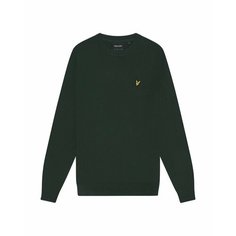 Джемпер Lyle & Scott Cotton Merino Crew Neck Jumper, размер XL, , зеленый