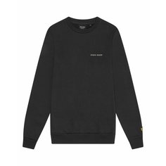 Свитшот Lyle & Scott Embroidered Crew Neck Sweatshirt, размер XL, , серый