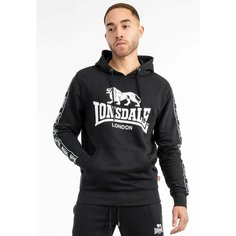 Толстовка LONSDALE lonsdale, размер XL, , черный, Черный